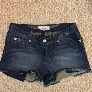 J & Company distressed shorts